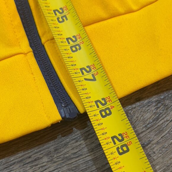 Vintage 1982 Syracuse Empire State Games Yellow Full Zip Track Jacket - Size XL - Picture 9 of 9